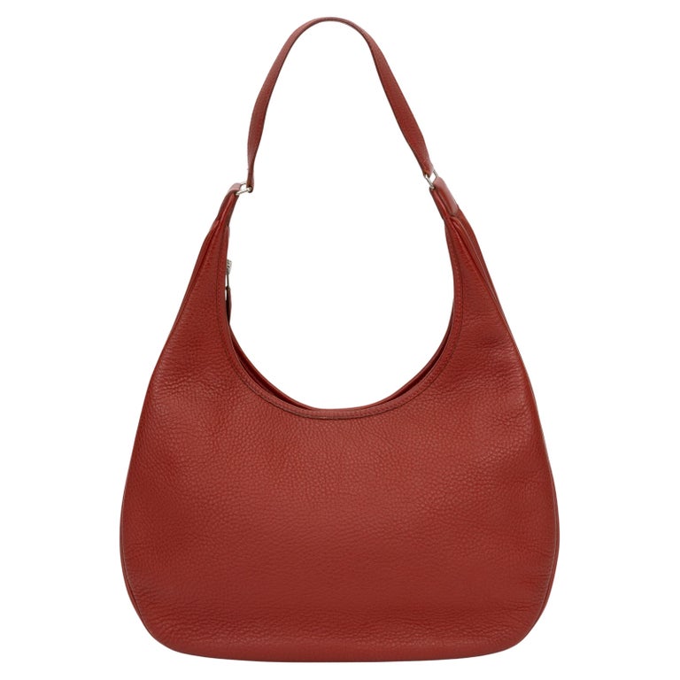 Hermès Red Gao Hobo Shoulder Bag