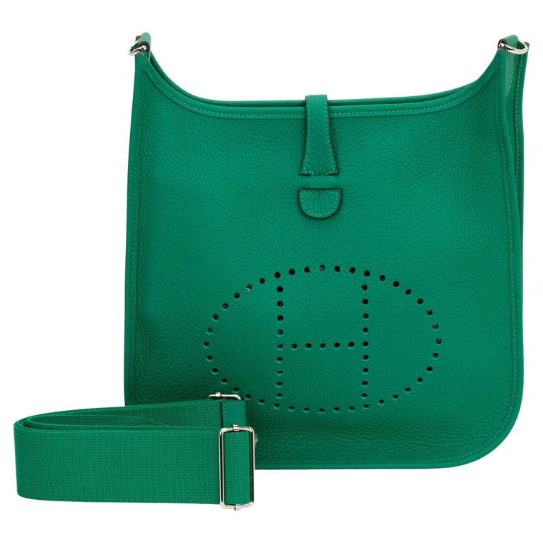 Hermes NIB Vert Vertigo Evelyne PM