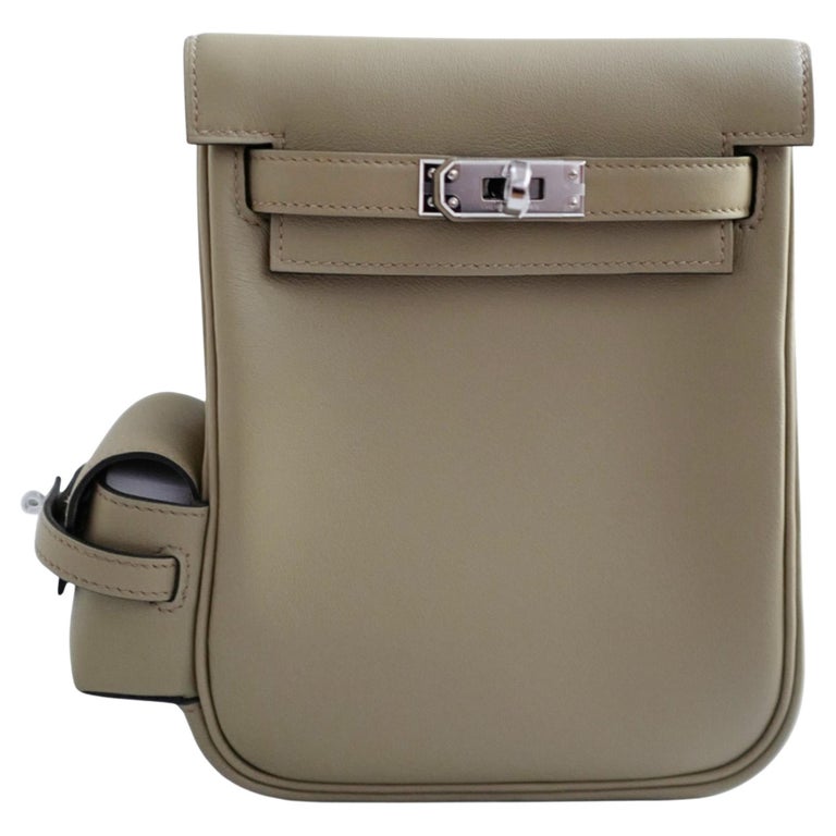 Hermès Kelly Jump Beige Marfa Swift Leather Palladium Hardware W/2024