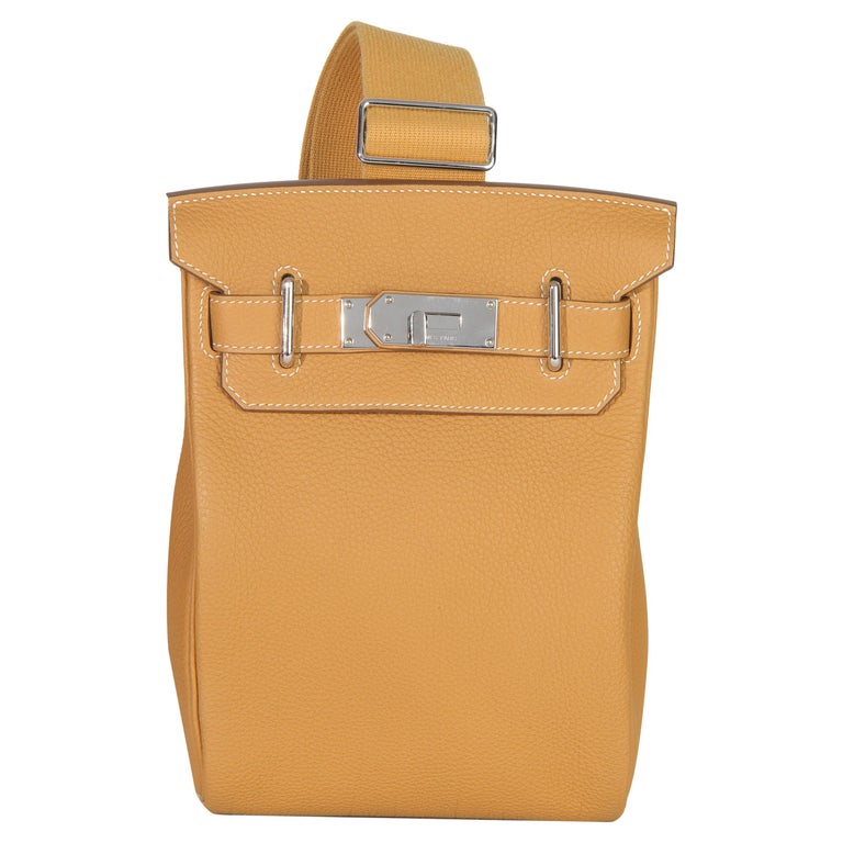 Hermès Naturel Sable Togo Hac A Dos PM PHW