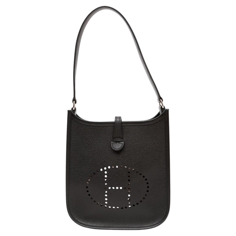 Hermès Evelyne Amazone Black 16cm TPM Epsom Leather