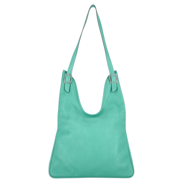 Hermes Leather Massai Tote Bag