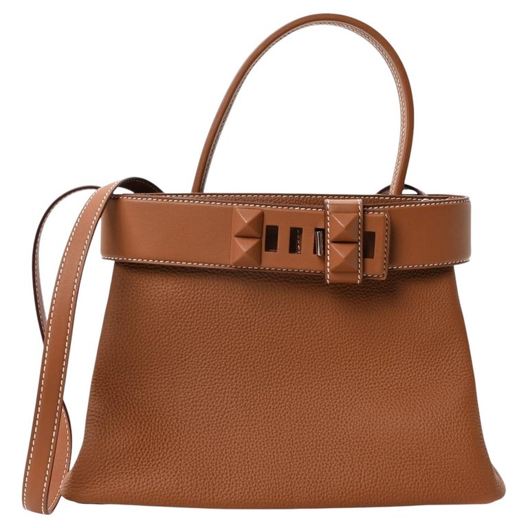 Hermès Medor Togo Swift Leather In Gold Handbag