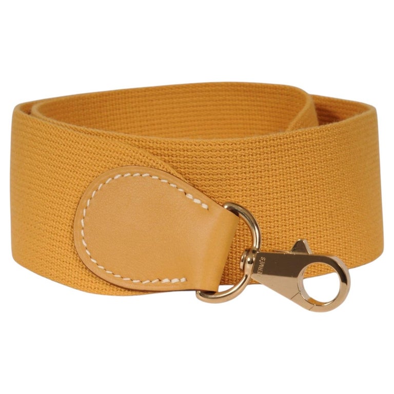 Hermes Evelyne Amazone 31 Inch Yellow Gold Bag Shoulder Crossbody Strap