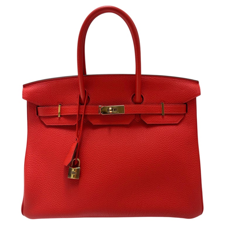 Hermes Capucine Birkin 35 Bag