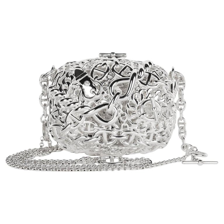 Hermès 925 Sterling Silver Chaîne D’Ancre Sac Bijoux