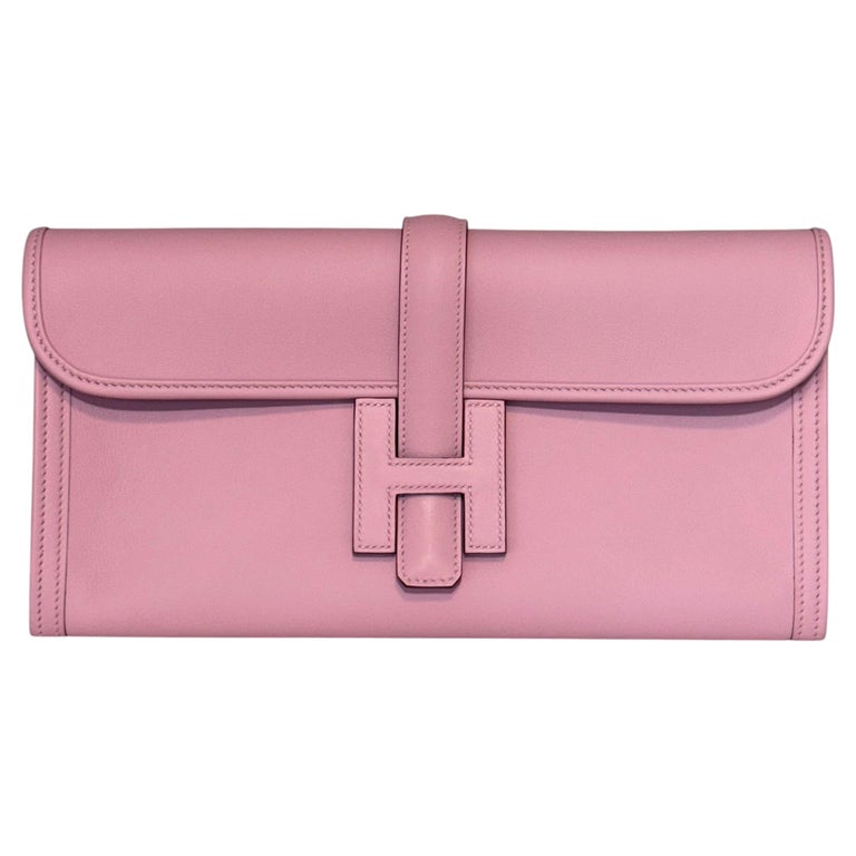 2026 Rare Hermès "Jige" Elan Mauve Sylvestre