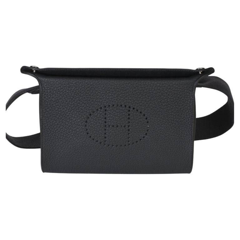 Hermès Caban Togo Videpoches Bag PHW
