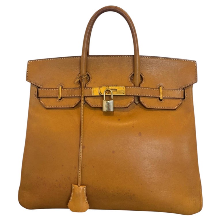 Sac Hermès HAC 32 Vintage Vache Naturelle
