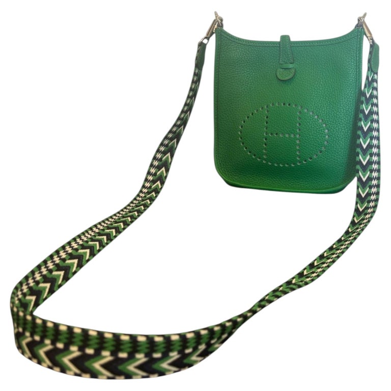 Sac Hermès Mini Evelyne Vert 2020