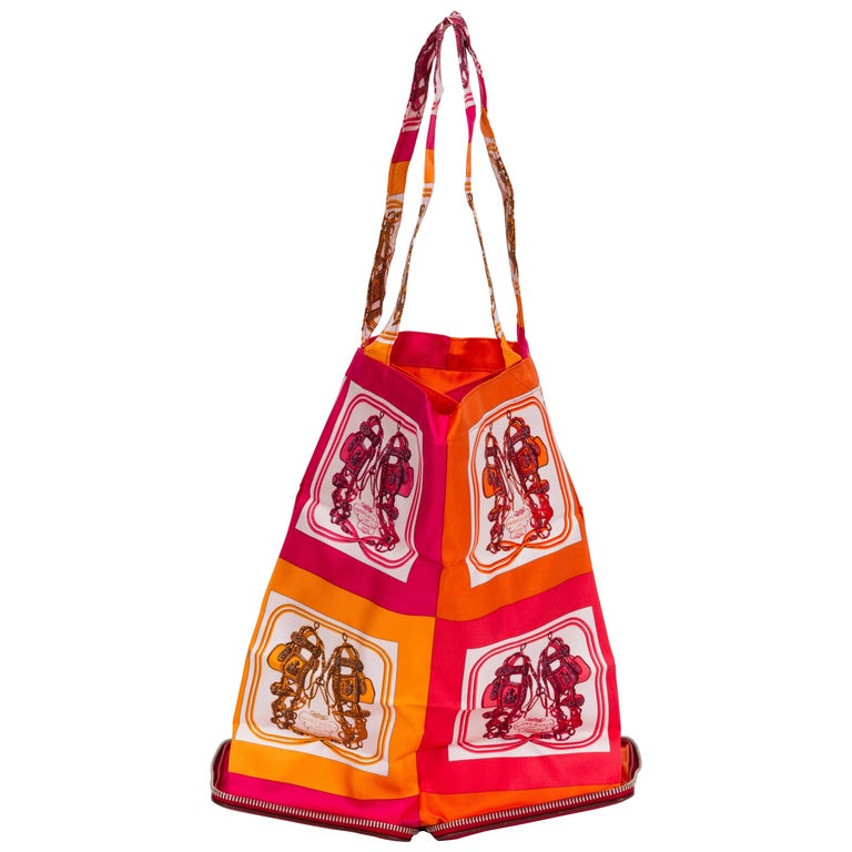 Hermès Red Silky Pop Bag