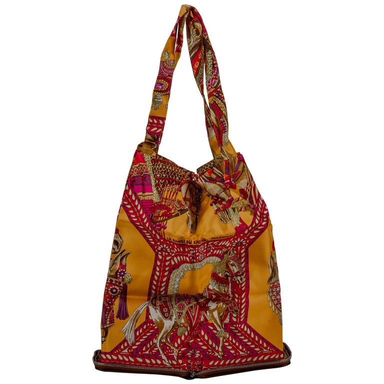 Hermès Noisette Danse De Cheval Pop Bag