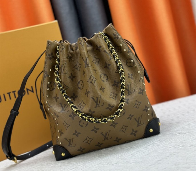 Louis Vuitton Reissue Monogram Reverse Canvas Noe Trunk PM