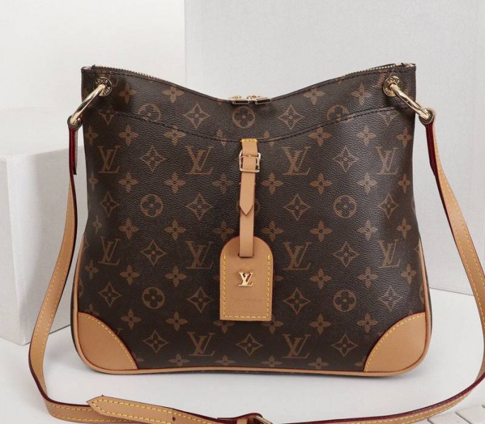 Louis Vuitton Reissue Monogram Canvas Odeon MM In Natural