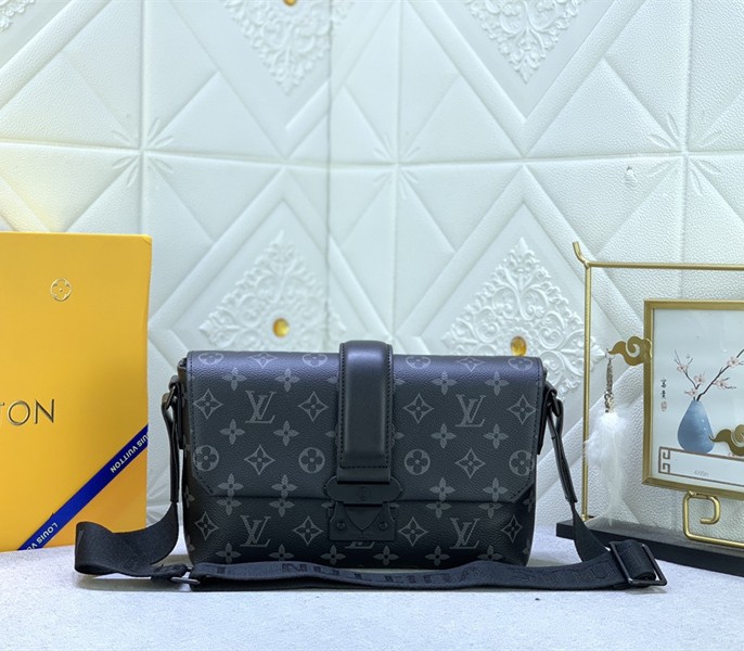 Louis Vuitton Reissue Monogram Eclipse S-Cape Messenger
