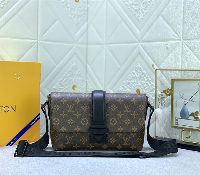 Louis Vuitton Reissue Monogram Canvas S-Cape Messenger
