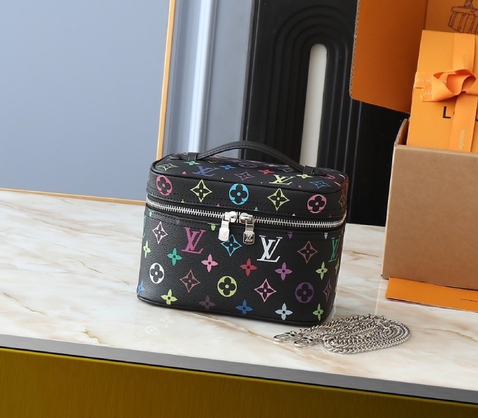 Louis Vuitton Reissue LV X TM Nice Mini In Black