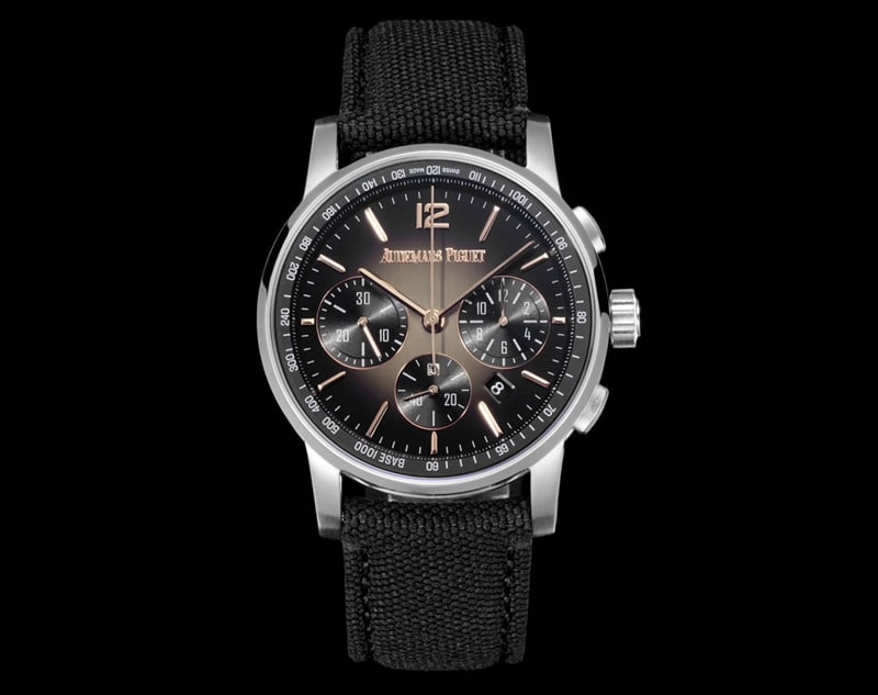 APF Audemars Piguet CODE 1:1 Super A Replica Gray Dial Mechanical Leather Strap Chronograph Model 26393