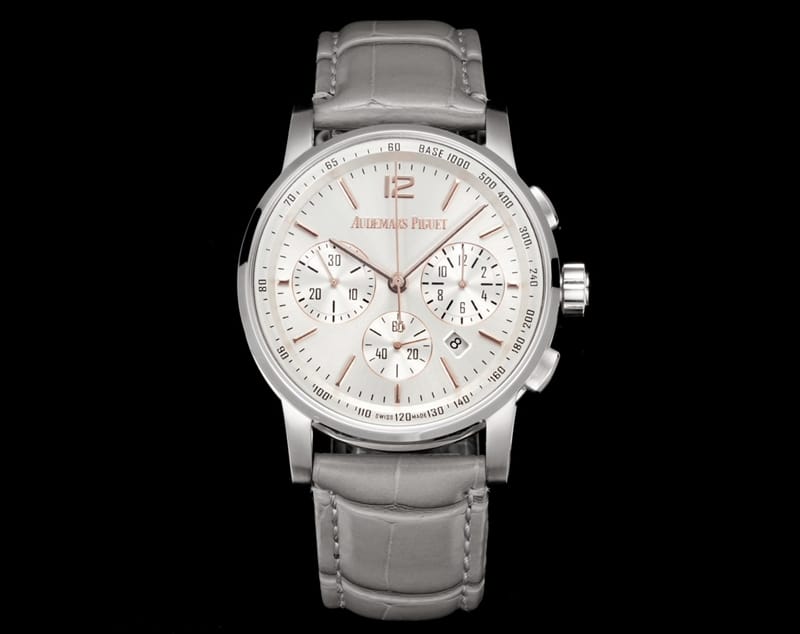 APF Audemars Piguet CODE 11.59 26393 Top-Tier One-to-One Super Clone Silver Gray Dial Mechanical Chronograph Watch
