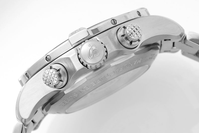 Breitling Avengers top-tier replica watch B01chronograph2024 latest black dialsteel braceletBLS factory thickness