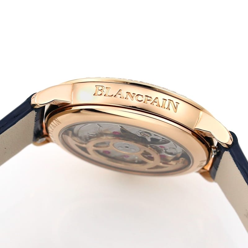 Blancpaintop-tier replicaladies' watch ball series 3661diamond multi-color 34.9mm fully automatic movement14
