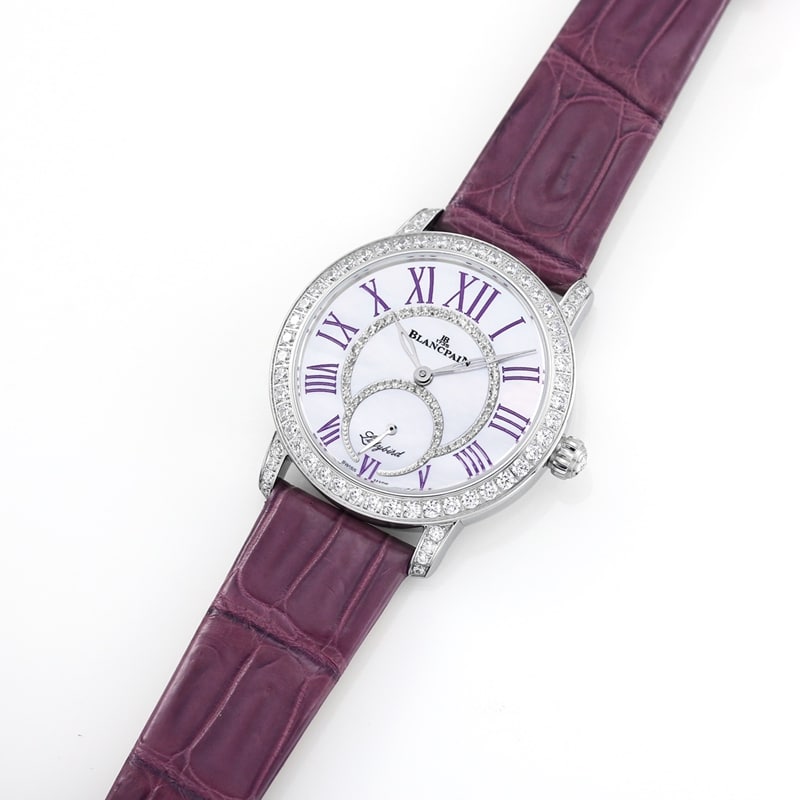 Blancpaintop-tier replicaladies' watch ball series 3661diamond multi-color 34.9mm fully automatic movement2
