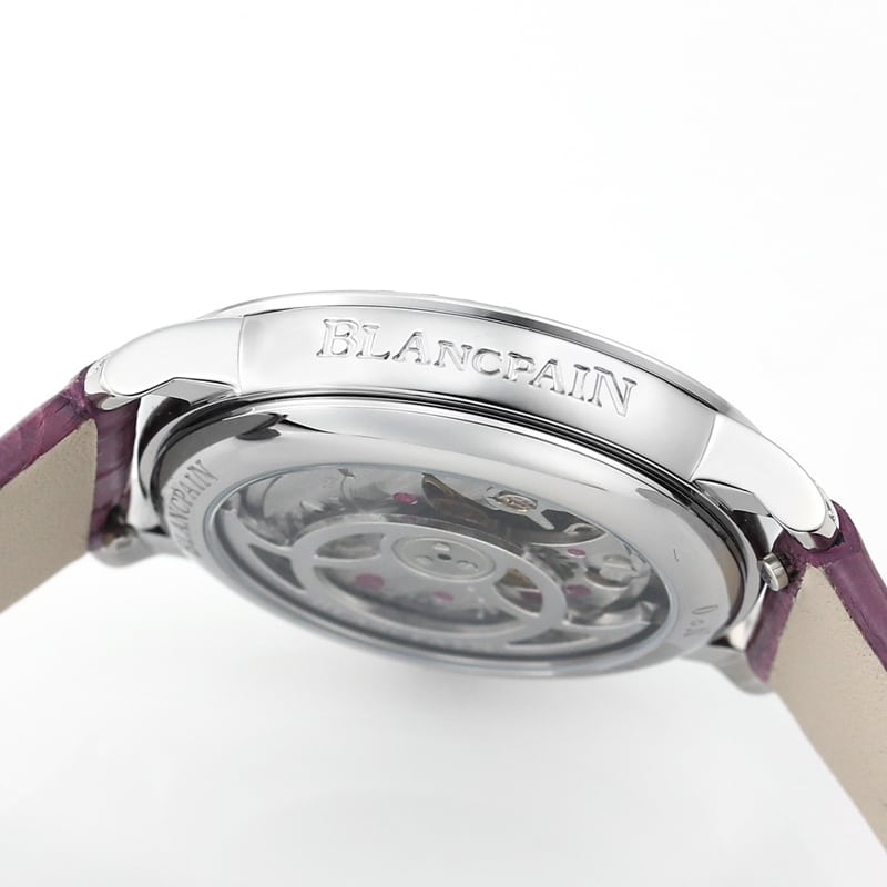 Blancpaintop-tier replicaladies' watch ball series 3661diamond multi-color 34.9mm fully automatic movement7