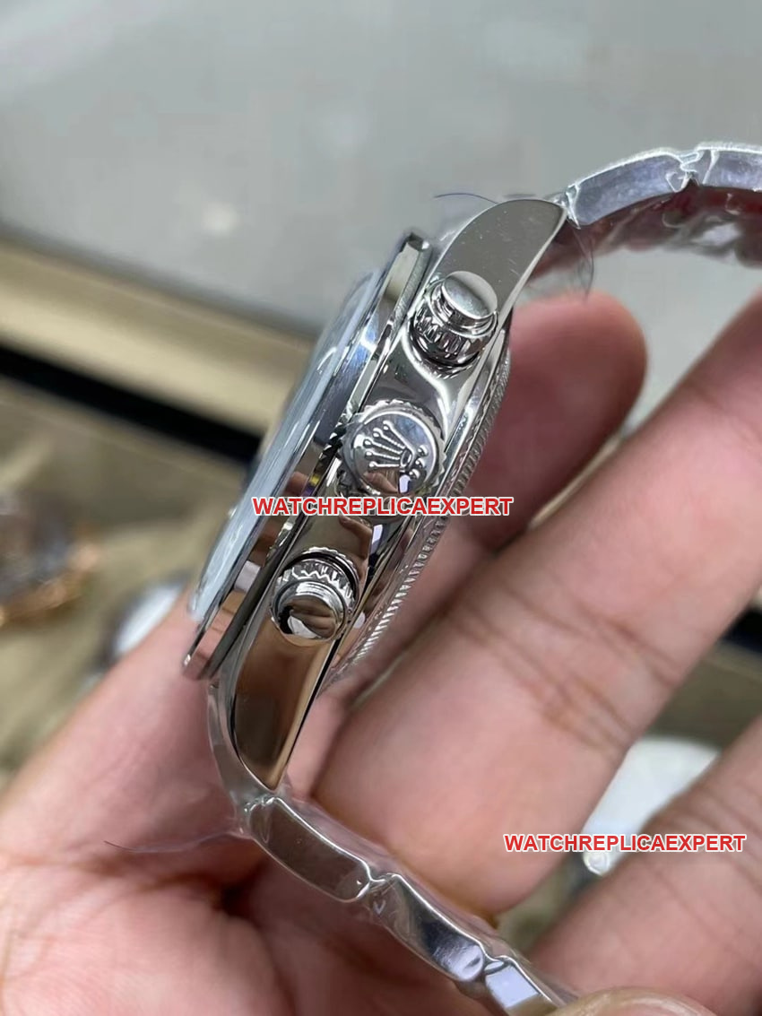 RolexDaytona1:1super cloneblue dialceramic bezel customized side live photo