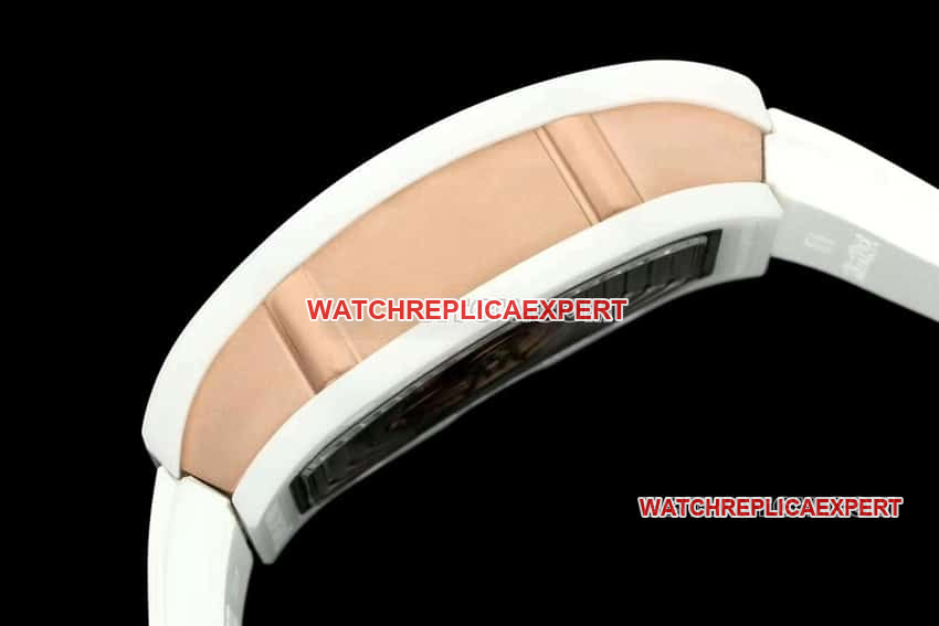 KV FactoryRichard Mille ladies top-tier 1:1super clone red plate white ceramicRM 07-01side live photo