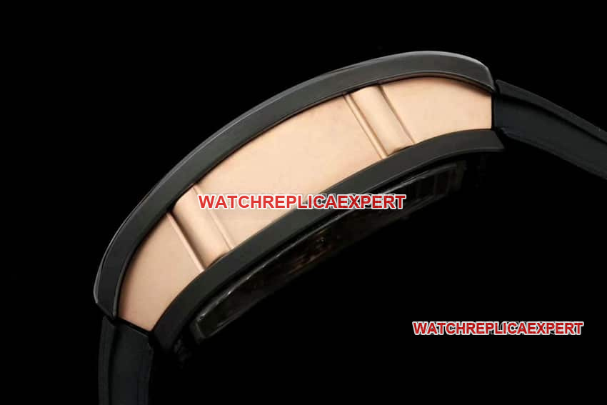 KV FactoryRichard Mille ladies 1:1super clone red plate black ceramicRM 07-01side live photo