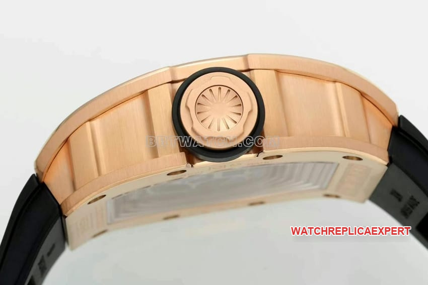 Richard Mille men's Original Factory super clone hollow plate RM 035side live photo