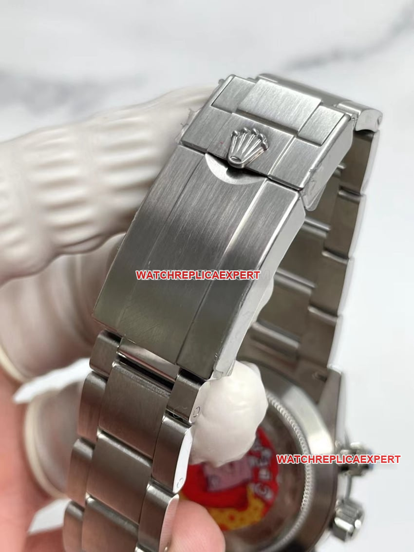Clean FactoryRolexDaytonatop-tier 1:1super clone white panda plate 4130steel bracelet style braceletlive photos