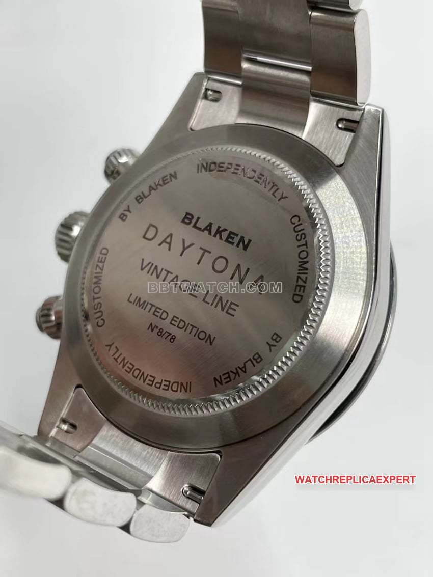 Clean FactoryRolexDaytonatop-tier 1:1super clone white panda disc 4130steel bracelet caseback live photo