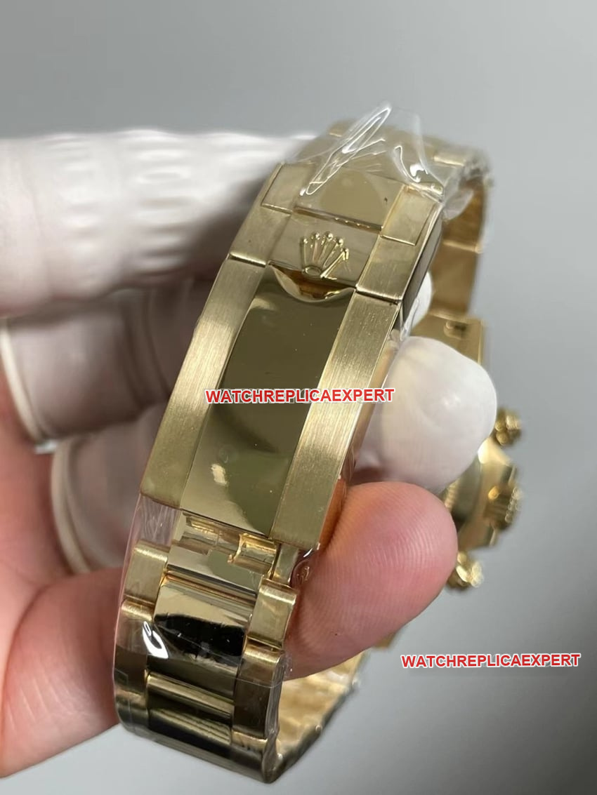RolexDaytonatop-tierblack Collectdialyellow goldlittle monster116508braceletlive photos