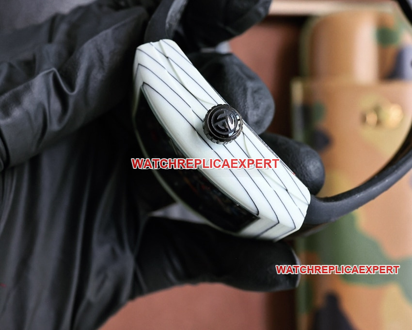ABF factory Franck Muller Original Factory top-tier Collectgraffiti pattern plate rubber style side live photo