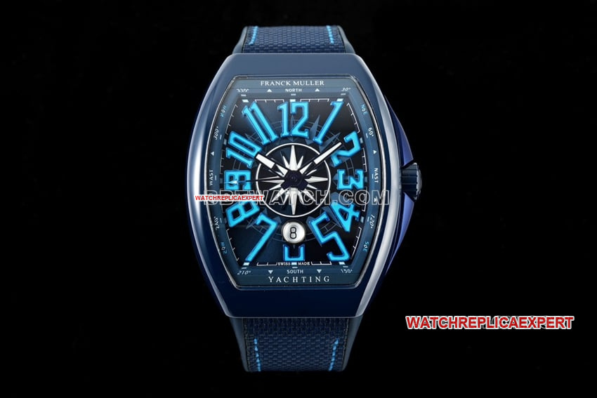 T+plus Factory Farmland V45 One-to-One Super A Reloj mecánico azul con esfera negra Cerámica 45 mm Edición limitada