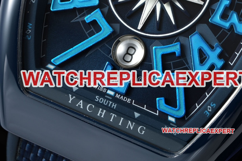 T+plus factory Franck Muller 1:1super cloneblack dial blue V45front live photo