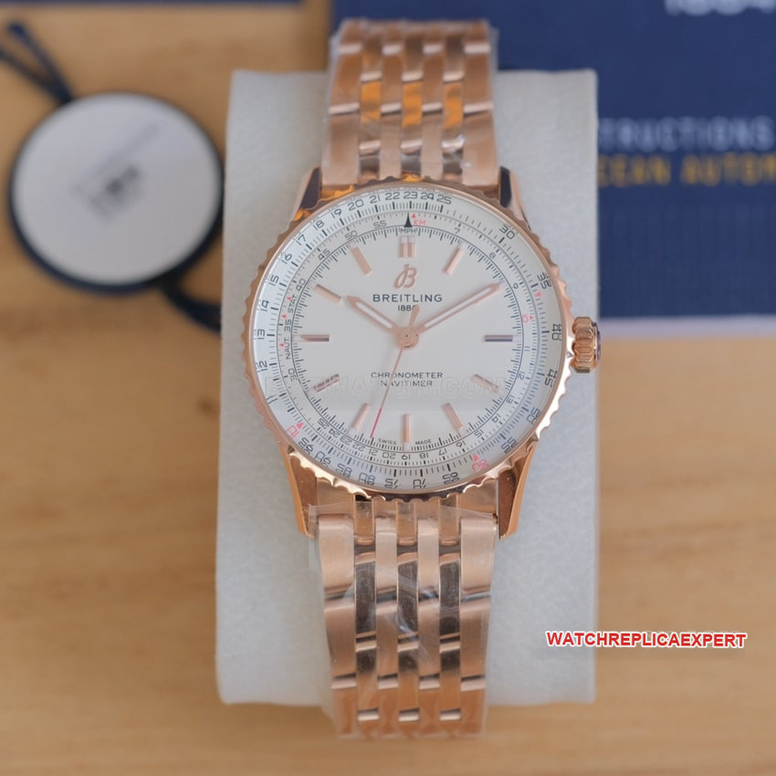 Breitling Aviation Chronograph Top One-Off Silver-White Dial Mechanical Watch R17329F41G1R1 R17329F41G1R1 Breitling