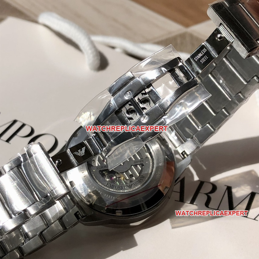 Armani Original Factory top-tier Collectgreen hollow plate steel bracelet model clasplive photos