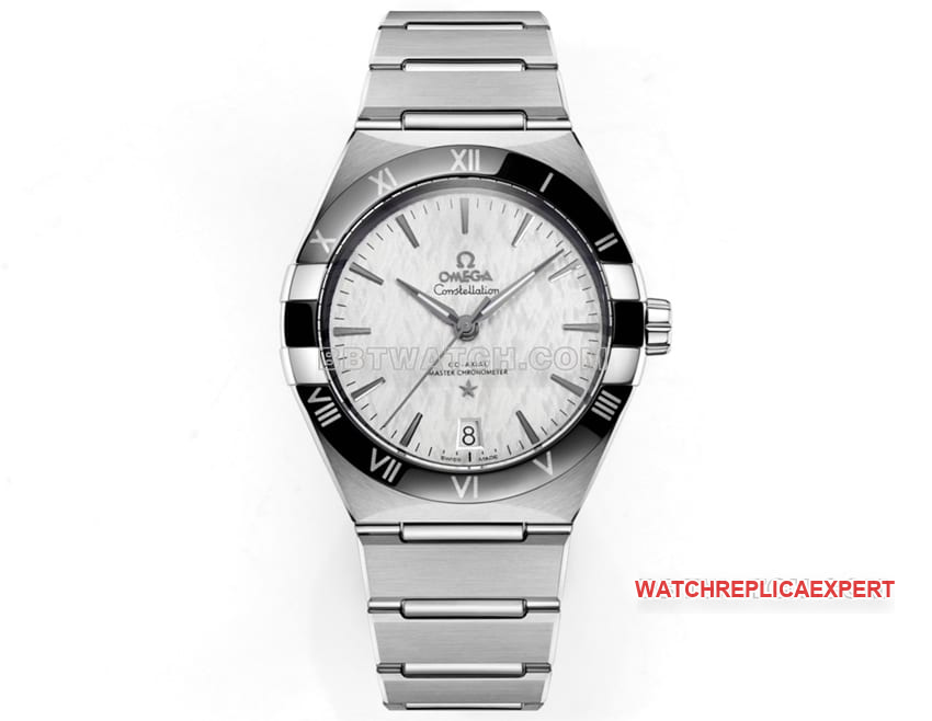 V+ Factory Omega Constellation Top Edition 41mm Grey Dial Mechanical Steel Strap 131.33.41.21.06.001