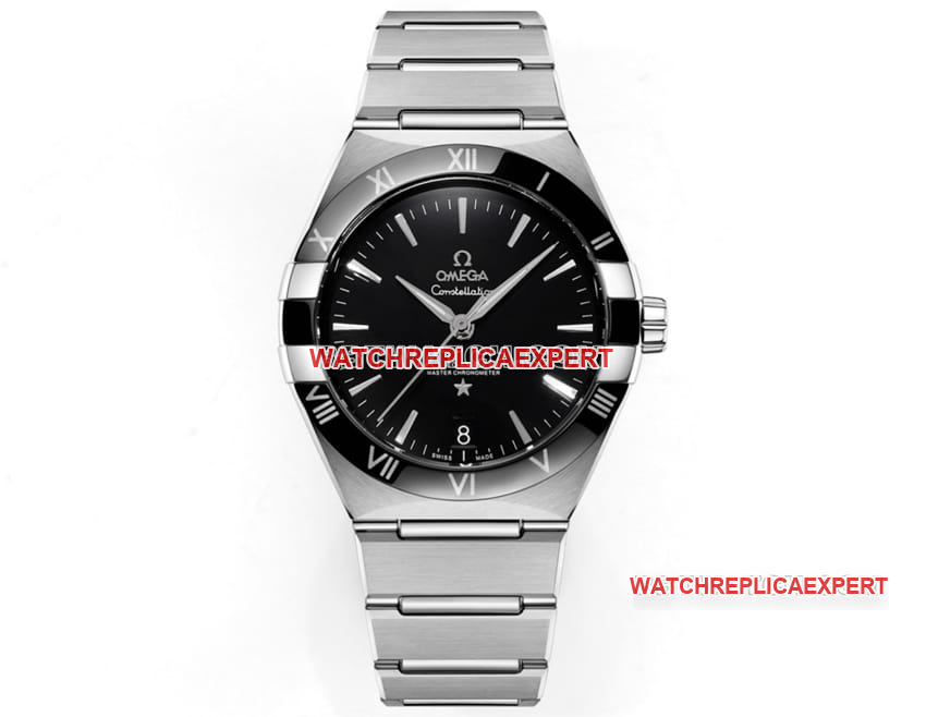 V+ Factory Omega Constellation 41mm Extreme Chronometer 1:1 Super A Super Clone Black Dial Mechanical Steel Strap 131.33.41.21.01.001
