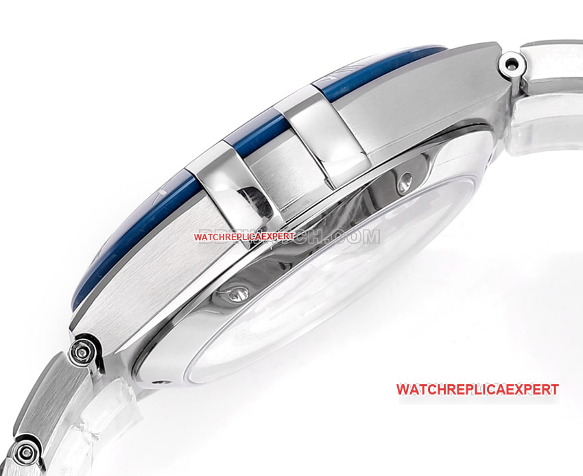 V+ Factory Omega Constellation 1:1super clonewhite dialsteel bracelet model 131.33.41.21.04.001side live photo