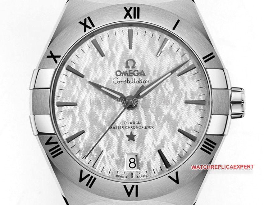 V+ Factory Omega Constellation 1:1top-tier Collectgray plate steel bracelet model 131.12.41.21.06.001front live photo