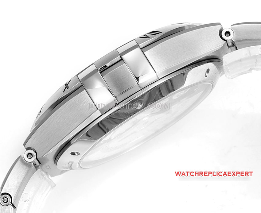 V+ Factory Omega Constellation Original Factory top-tier Collectgray plate steel bracelet model 131.12.41.21.06.001side live photo