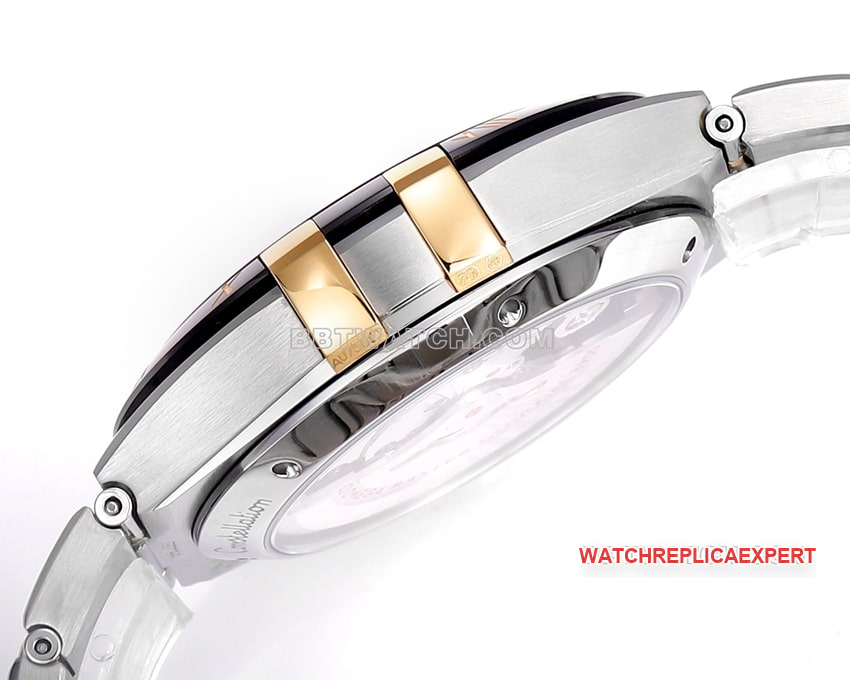 V+ Factory Omega Constellation top-tier 1:1high-quality replicagreen dialsteel bracelet model 131.23.41.21.10.001side live photo