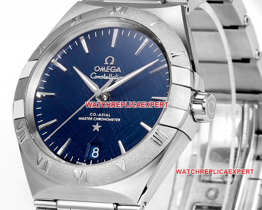 V+ factory Omega constellation top-tier 1:1super cloneblue dial131.30.41.21.99.003front live photo