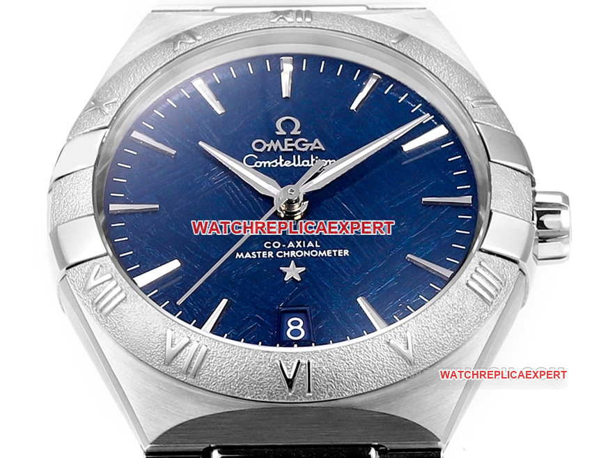 V+ factory Omega constellation top-tier 1:1super cloneblue dial131.30.41.21.99.003front live photo