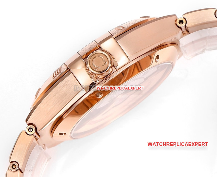 V+ factory Omega constellation top-tier Collectpink disk rose gold131.50.41.21.99.002side live photo