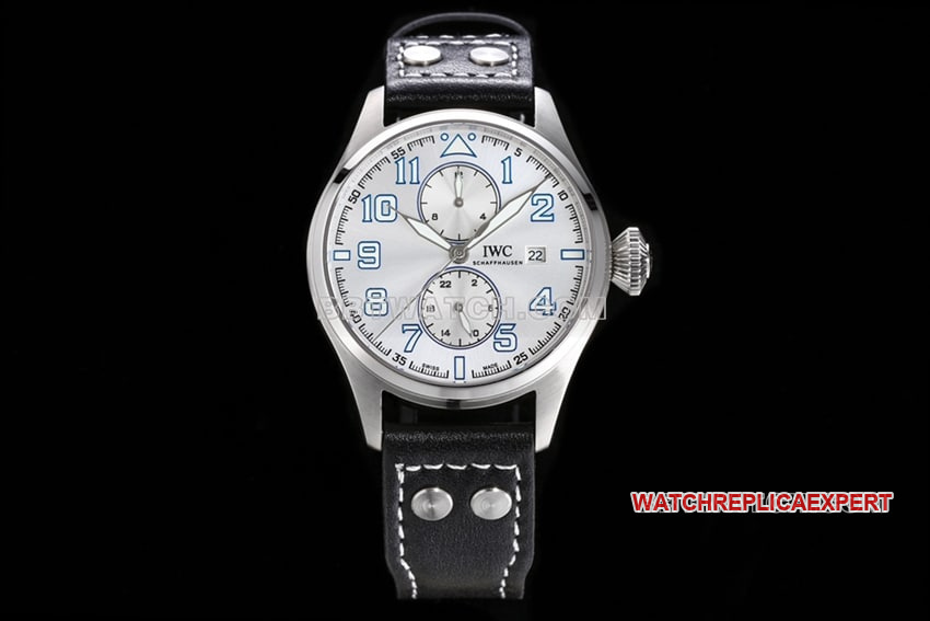 TW Factory IWC IWC IWC Pilot's Watch 1:1 Top-Quality Replica Silver-Dial Mechanical Chronograph Watch