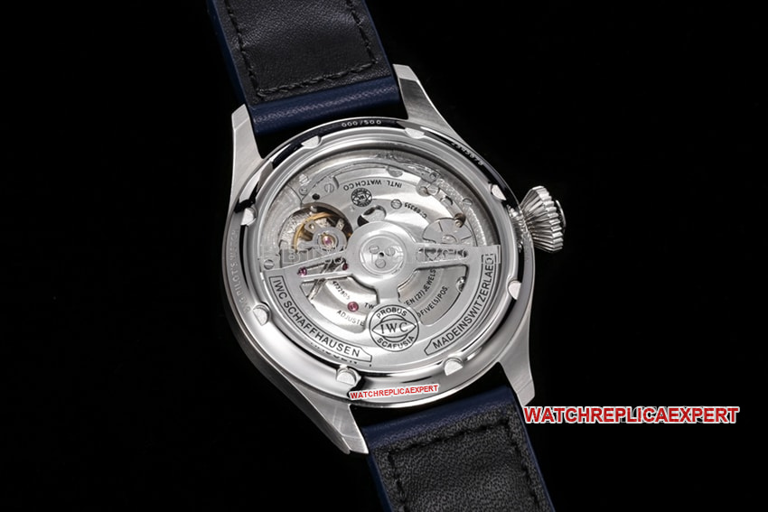 TW factory IWC pilot top-tier 1:1high-quality replicasilver dial dynamic display caseback live photo